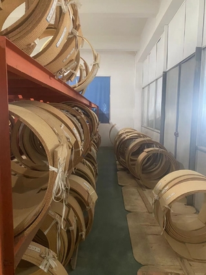 Brown Non Asbestos Woven Brake Belt For Ship Anchor Heavy Vehicle