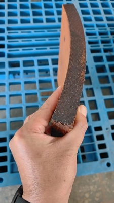 Żółta podszewka hamulcowa bez azbestu z żywicą melaminową dla zwiększenia bezpieczeństwa