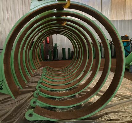 6100 BGO Non-Asbestos Brake Lining with 200℃ Heat Resistance, Non-Asbestos Yarns, and Excellent Wear Resistance for Industrial Vehicles